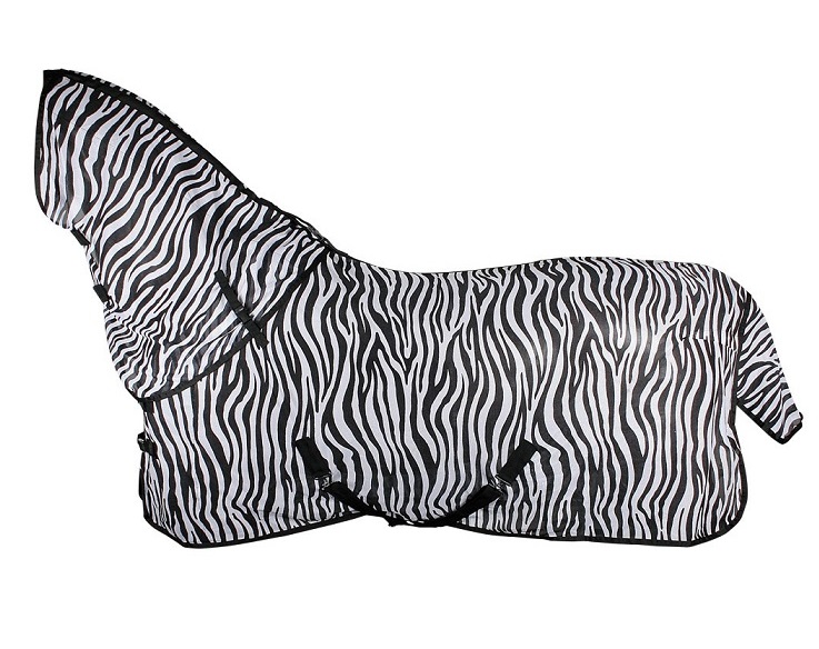 Попона сеточка с капором Harrys Horse Zebra