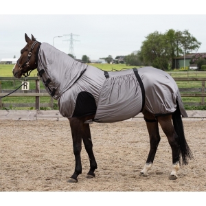 Попона сеточка с капором и фартуком Harrys Horse Eczema