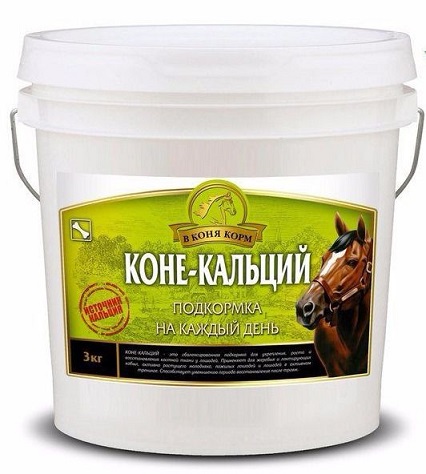 Коне-Кальций 3 кг В коня корм