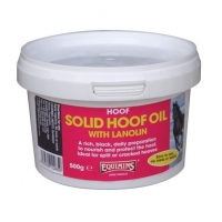       Solid Hoof Oil with Lanolin 500 , Equimins
