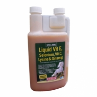 Vitamin E & Selenium Liquid добавка вит-минер. 1 литр, Equimins